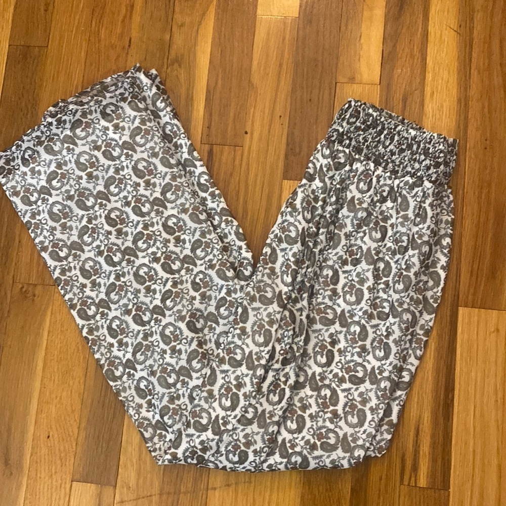 TJD Women’s Floral Printed Pants Size S